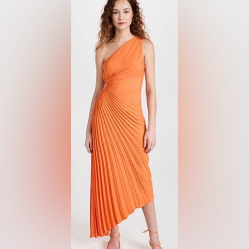 House of Harlow 1960 Orange Dress